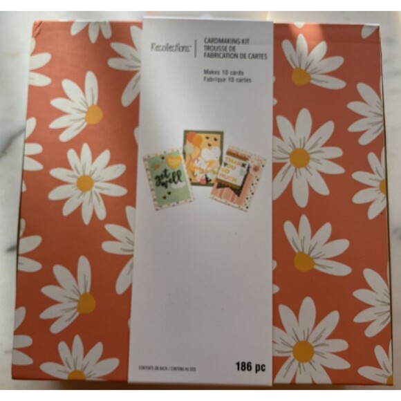 Recollections Cardmaking Kit  Get Well Thank You Birthday Makes 10 cards 186 Pc - Picture 1 of 9